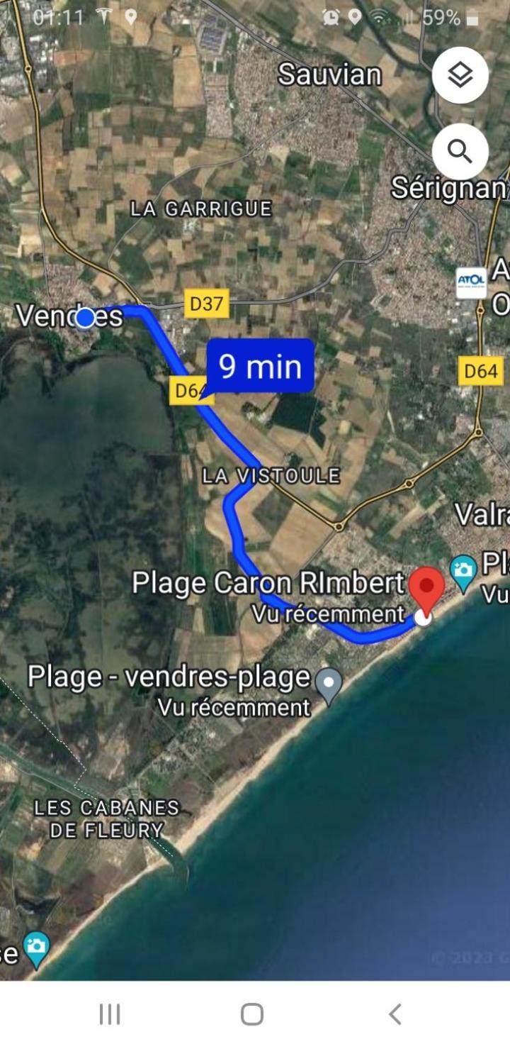 Appartement A 8 Km De La Mer - 3 Chambres วองเดรอส์ ภายนอก รูปภาพ